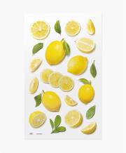 Opakowanie Naklejki ozdobne owoce - cytryny