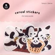 Opakowanie Naklejki ozdobne papierowe Pandy