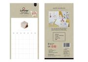 Opakowanie Naklejki ozdobne Planer miesięczny 12szt