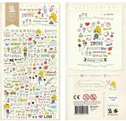 Opakowanie Naklejki ozdobne Zauroczenie