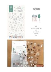 Opakowanie Naklejki ozdobne Zimowe miasteczko