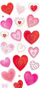 Opakowanie Naklejki papierowe brokatowe DPNB-105 DP