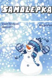 Opakowanie Naklejki papierowe Mini - Boże Narodzenie