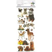 Opakowanie Naklejki papierowe psy