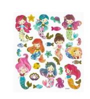 Opakowanie Naklejki papierowe - Syrenki 23szt