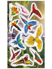 Naklejki Papugi. Wydawca: Ranok-Creative. Dadada.pl Opakowanie Naklejki Papugi