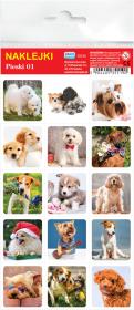 Naklejki. Pieski. Wydawca: Wydawnictwo Jako. Dadada.pl Opakowanie Naklejki. Pieski