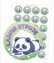 Opakowanie Naklejki pochwały - Ładnie rysuje 24szt