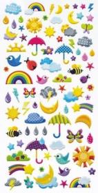 Opakowanie Naklejki pogoda