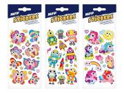 Opakowanie Naklejki - ruchome oczka MIX