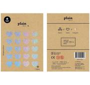 Opakowanie Naklejki Serca holo 14mm