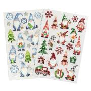 Opakowanie Naklejki skrzaty 3D