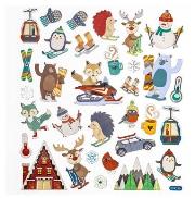 Opakowanie Naklejki sporty zimowe 32szt