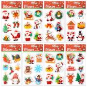 Opakowanie Naklejki świąteczne święta 6szt