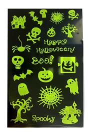 Opakowanie Naklejki świecące w ciemności