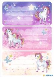 Opakowanie Naklejki szkolne - Jednorożce 6szt