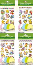Opakowanie Naklejki transferowe Wielkanocne MIX