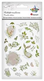 Opakowanie Naklejki transferowe zielone 2 plansze