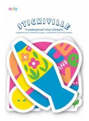 Opakowanie Naklejki wodoodporne Pokój i Miłość