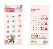 Naklejki woskowe - Dinozaury. Wydawca: AVENIR. Dadada.pl Opakowanie Naklejki woskowe - Dinozaury