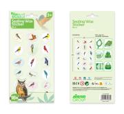 Naklejki woskowe - Ptaki. Wydawca: AVENIR. Dadada.pl Opakowanie Naklejki woskowe - Ptaki