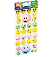 Opakowanie Naklejki wypukłe buźki serca GR-NP155 FIORELLO