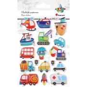 Opakowanie Naklejki wypukłe pojazdy użytkowe mix 17szt.