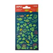 Opakowanie Naklejki wypukłe świecące w ciemności ryuby