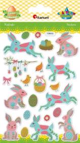 Opakowanie Naklejki wypukłe Wielkanoc 22szt