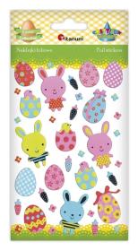 Opakowanie Naklejki wypukłe Wielkanoc 38szt