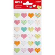 Opakowanie Naklejki z filcu serca 24szt