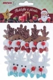 Naklejki z pianki 10szt. Wydawca: Brewis. Dadada.pl Opakowanie Naklejki z pianki 10szt