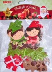 Naklejki z pianki 25szt. Wydawca: Brewis. Dadada.pl Opakowanie Naklejki z pianki 25szt