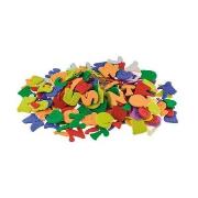 Opakowanie Naklejki z pianki literki i cyferki 170szt