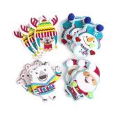 Opakowanie Naklejki z pianki świąteczni przyjaciele 12szt