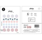 Opakowanie Naklejki Znaczniki #8 Geo 3 ark.