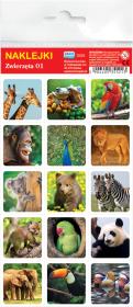 Naklejki. Zwierzęta. Wydawca: Wydawnictwo Jako. Dadada.pl Opakowanie Naklejki. Zwierzęta