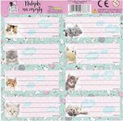 Opakowanie Nalepki na zeszyty Cleo i Frank K (25szt) DERFORM