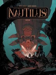 Nautilus 1 Teatr cieni. Autor: Mariolle Mathieu, Grabowski Guénaël. Dadada.pl Okładka książki Nautilus 1 Teatr cieni