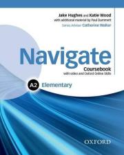 Okładka książki Navigate Elementary A2 CB + DVD...
