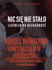 Nic się nie stało. Autor: Latkowski Sylwester. Dadada.pl Okładka książki Nic się nie stało