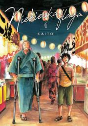 Niebieska flaga. Tom 4. Autor: KAITO. Dadada.pl Okładka książki Niebieska flaga. Tom 4