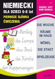 Niemiecki dla dzieci. Zeszyt 7. Autor: Monika von Basse, Bednarska Joanna. Dadada.pl Okładka książki Niemiecki dla dzieci. Zeszyt 7
