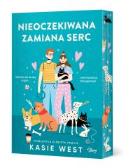 Nieoczekiwana zamiana serc. Autor: Kasie West. Dadada.pl Okładka książki Nieoczekiwana zamiana serc
