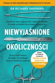 Niewyjaśnione okoliczności. Autor: Shepherd Richard. Dadada.pl Okładka książki Niewyjaśnione okoliczności