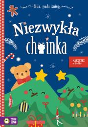Niezwykła choinka. Pada, pada śnieg. Autor: Dudkowska Rita. Dadada.pl Okładka książki Niezwykła choinka. Pada, pada śnieg