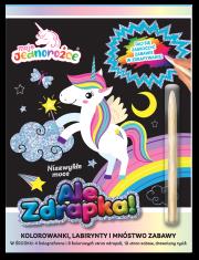 Okładka książki Niezwykłe moce. Moje Jednorożce. Ale zdrapka