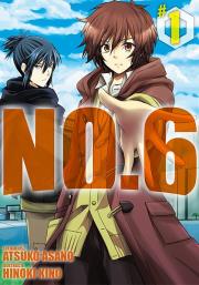 No.6. Tom 1. Autor: Atsuko Asano, Hinoki Kino. Dadada.pl Okładka książki No.6. Tom 1