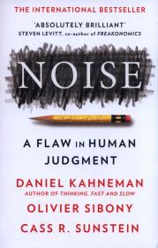 NOISE PB. Autor: Daniel Kahneman, Sibony Olivier, Cass R. Sunstein. Dadada.pl Okładka książki NOISE PB
