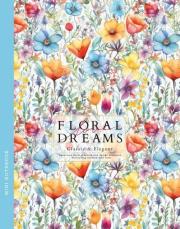 Opakowanie Notatnik 128x165/64K linia kwiaty FRESH